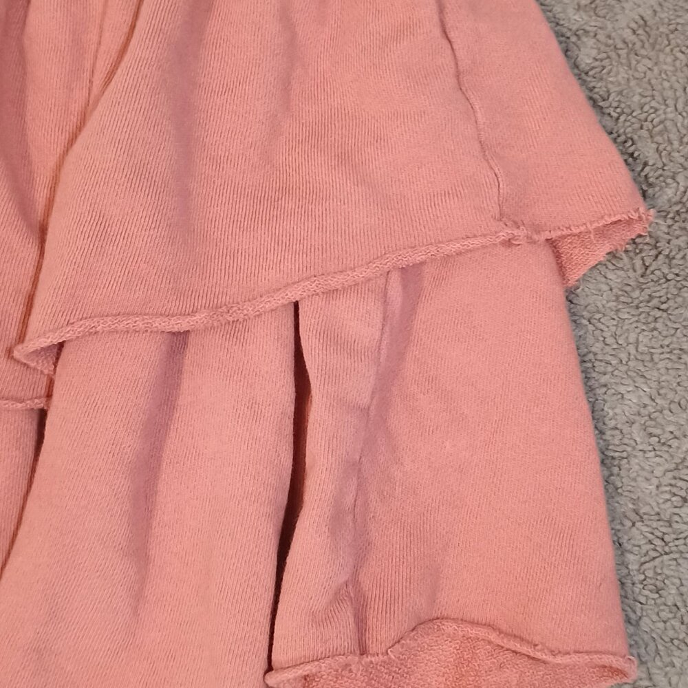 Aerie/Tiered Mini Skirt/Womens Medium/Terracotta/Ruffle Elastic Waist** - Picture 6 of 7